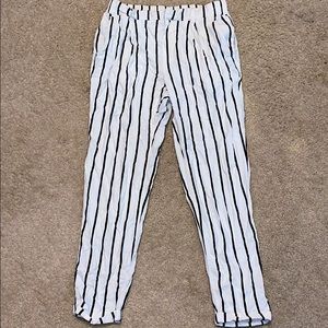 Casual Stripe Pants